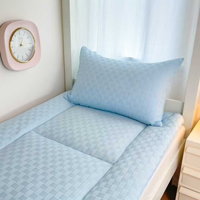 91家纺网 家纺一手货源 找家纺 美宜家 2025新款无印风学生棉花床垫母婴类新疆棉花床垫子软垫家用宿舍床褥垫被单双人出租屋铺底 良品兰