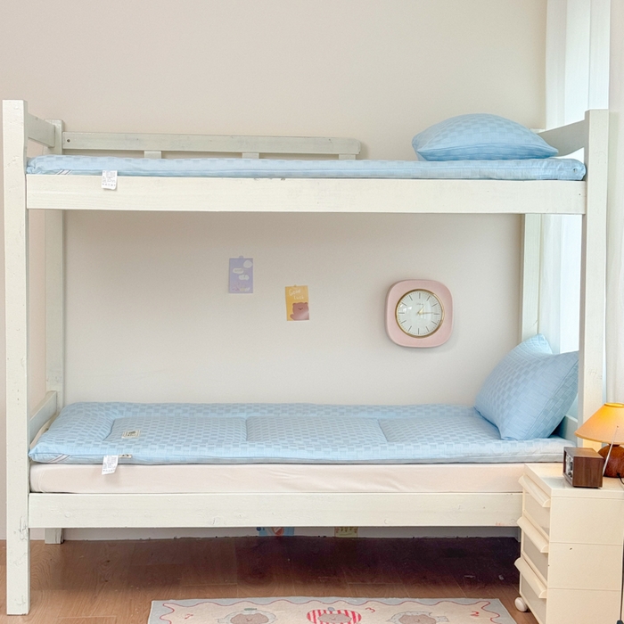 91家纺网 家纺一手货源 找家纺 美宜家 2025新款无印风学生棉花床垫母婴类新疆棉花床垫子软垫家用宿舍床褥垫被单双人出租屋铺底 良品兰