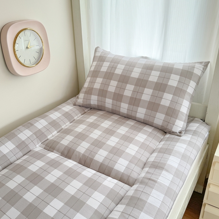 91家纺网 家纺一手货源 找家纺 美宜家 2025新款无印风学生棉花床垫母婴类新疆棉花床垫子软垫家用宿舍床褥垫被单双人出租屋铺底 至简灰