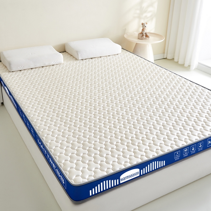 91家纺网 家纺一手货源 找家纺 （总）暖季家纺 暖季家纺 2025新款立体三菱格海绵床垫-成人款