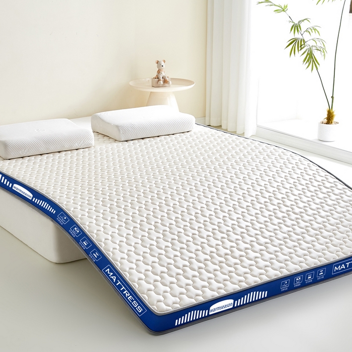 91家纺网 家纺一手货源 找家纺 （总）暖季家纺 暖季家纺 2025新款立体三菱格海绵床垫-成人款