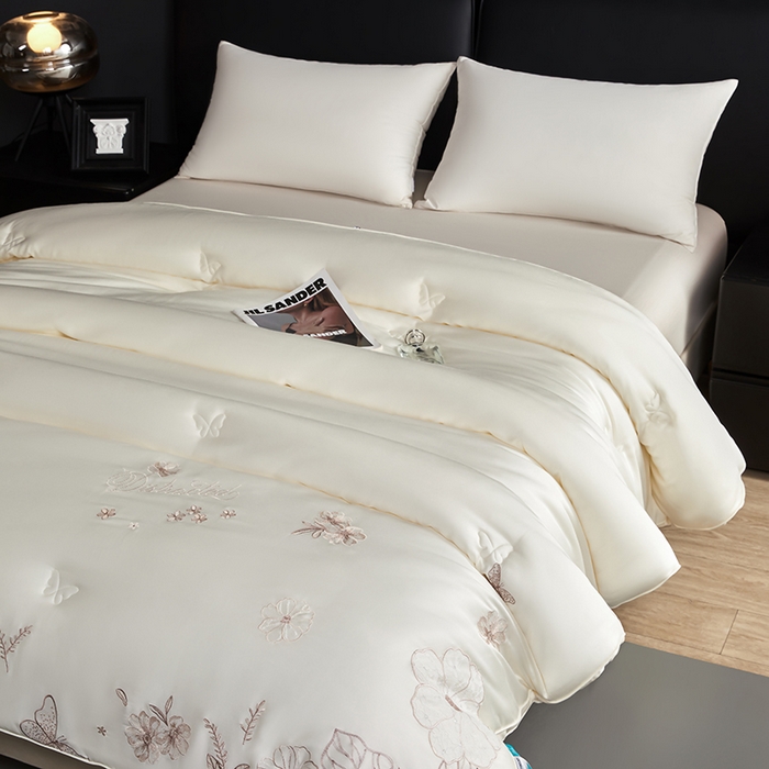 91家纺网 家纺一手货源 找家纺 （总）小牛席业2025高档被芯新款尚品天丝棉恒温冬被春秋被立体被天丝莫代尔木本纤维再生纤维被芯