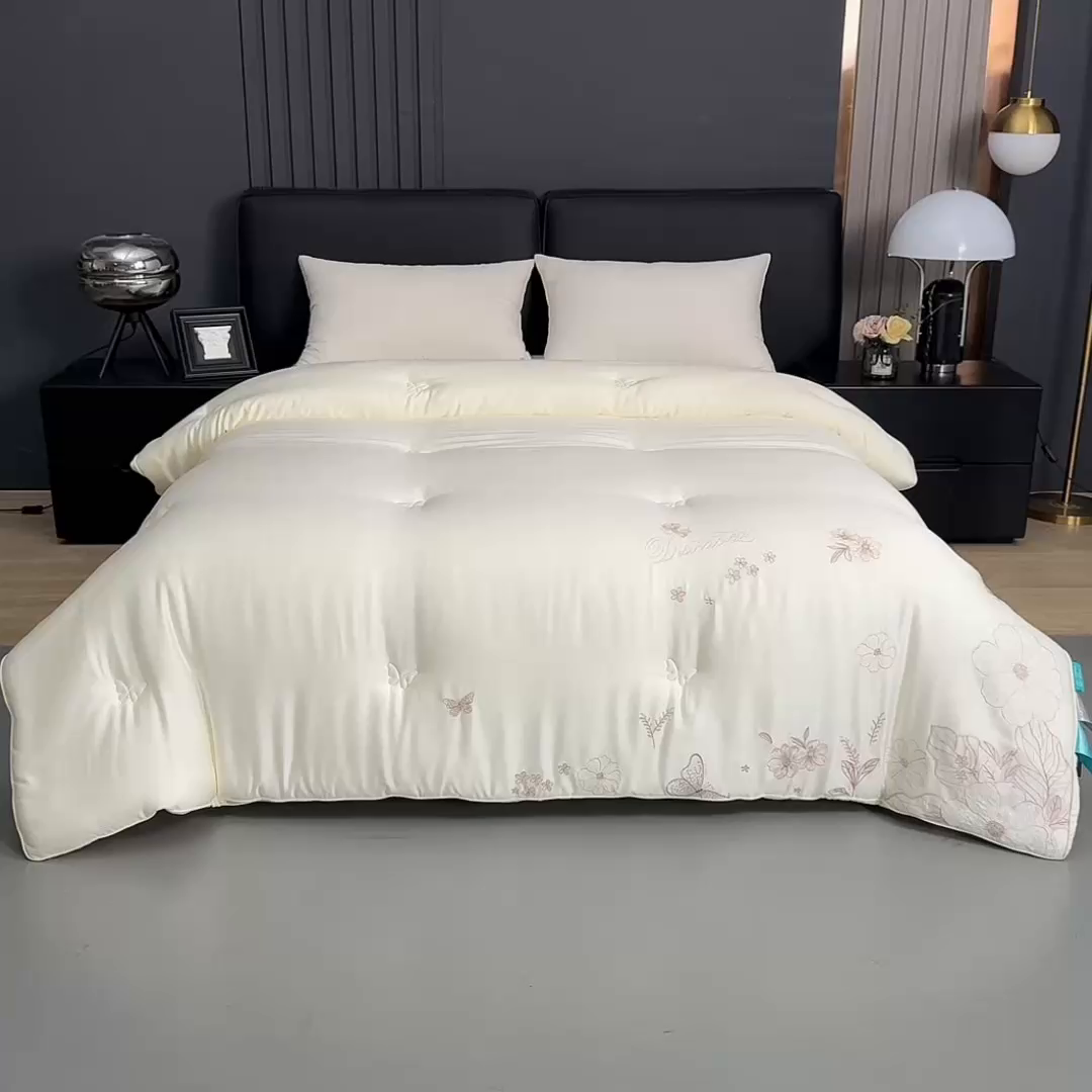 91家纺网 家纺一手货源 找家纺 （总）小牛席业2025高档被芯新款尚品天丝棉恒温冬被春秋被立体被天丝莫代尔木本纤维再生纤维被芯