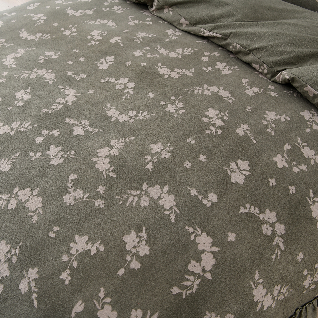 91家纺网 家纺一手货源 找家纺 赛丽雅 2025秋冬新款加厚130克高克重中古复古风磨毛四件套 扶苏