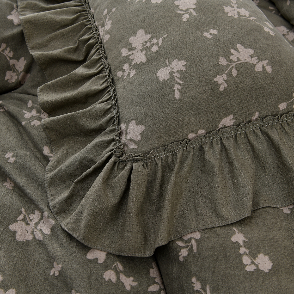 91家纺网 家纺一手货源 找家纺 赛丽雅 2025秋冬新款加厚130克高克重中古复古风磨毛四件套 扶苏