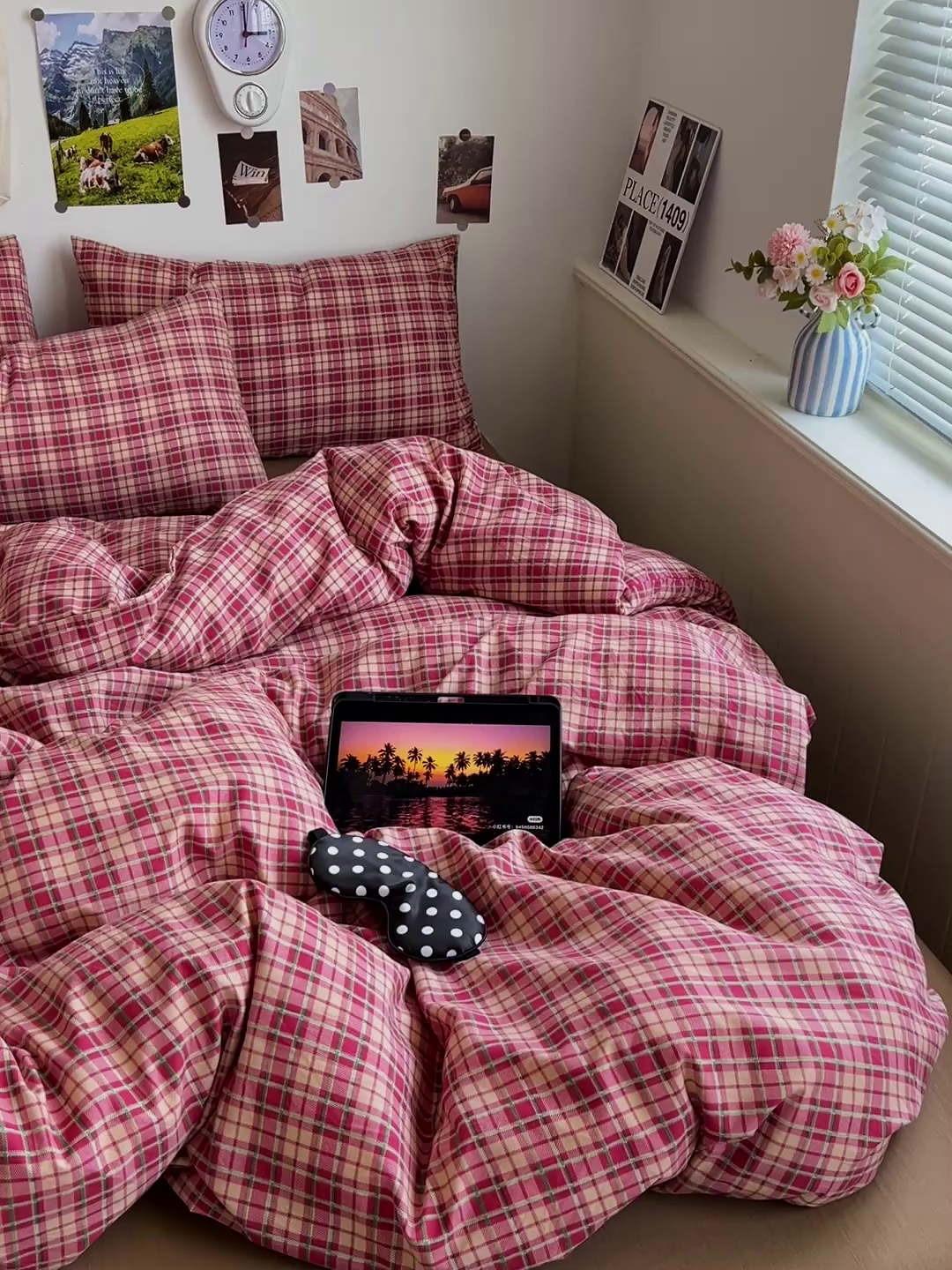 91家纺网 家纺一手货源 找家纺 （总）赛丽雅 2025秋冬新款水洗棉四件套学生宿舍三件套单双人被套和床笠款