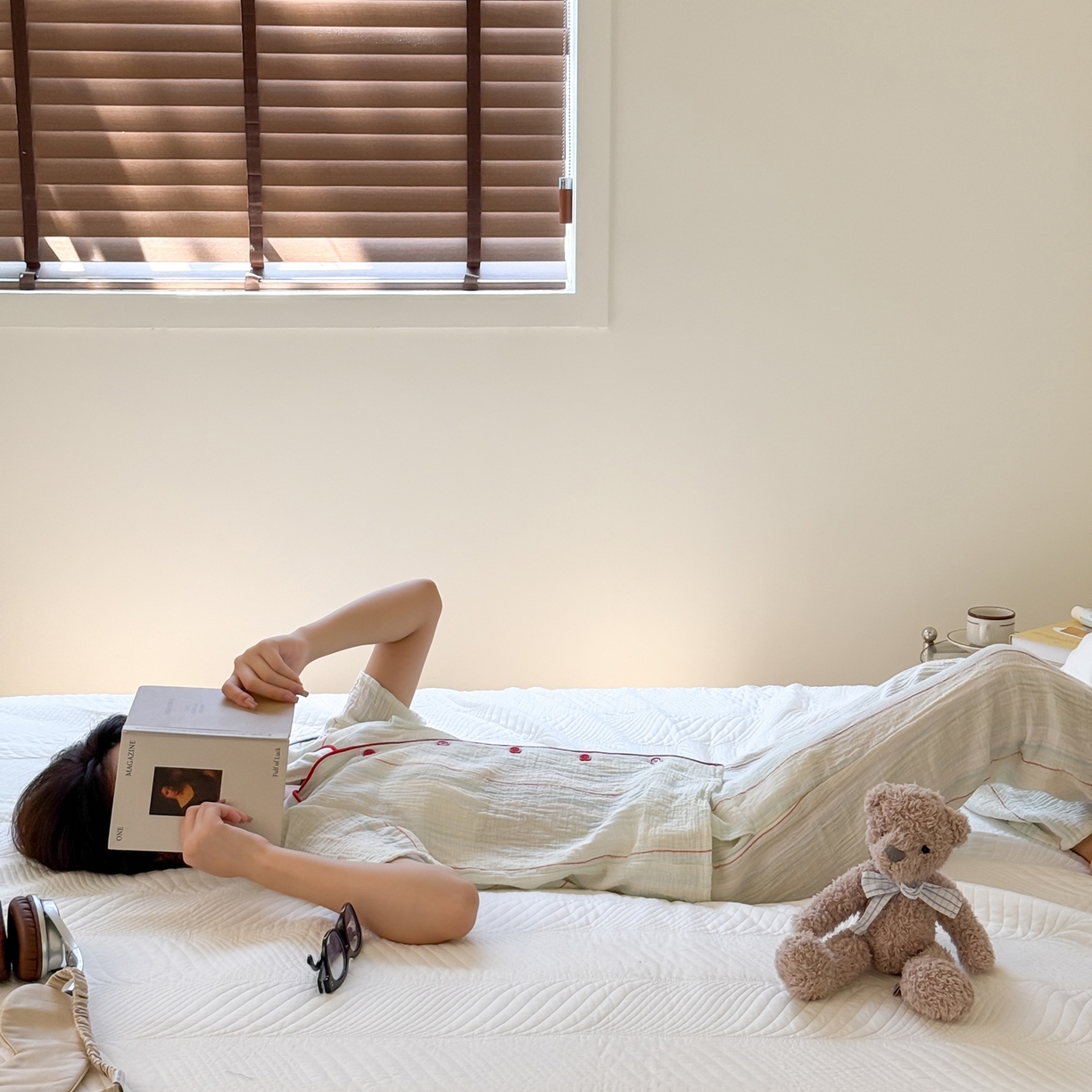 91家纺网 家纺一手货源 找家纺 （总）山舍家居 2025新款全棉纯棉色织双层纱家居服