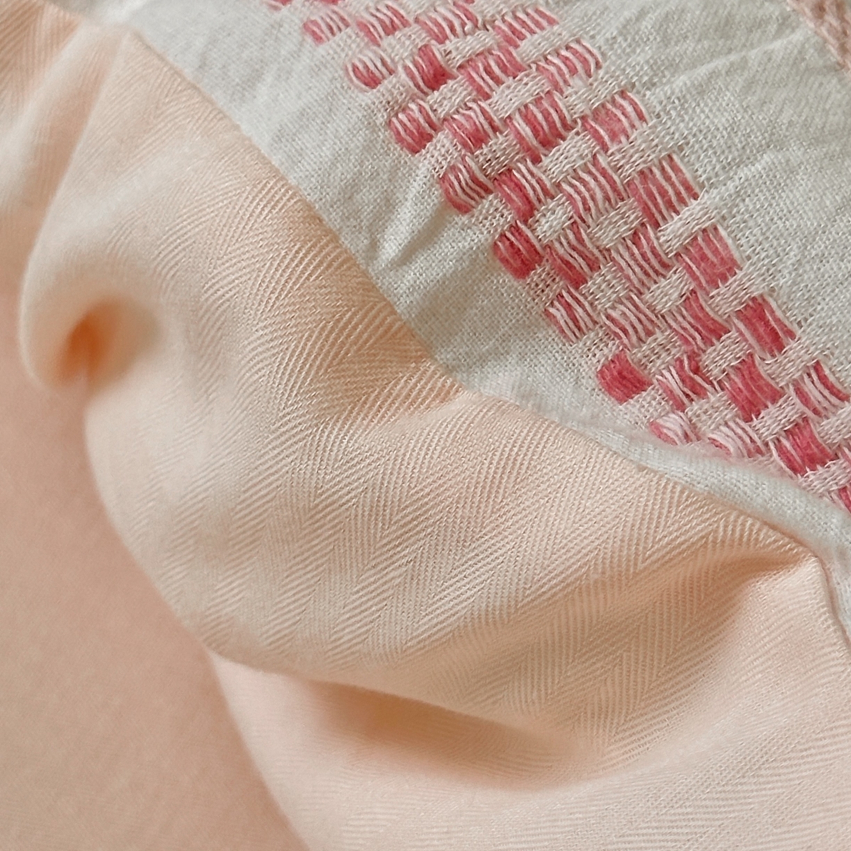 91家纺网 家纺一手货源 找家纺 （总）蜜宿 2025新款全棉纯棉穿线提花四件套-云舒