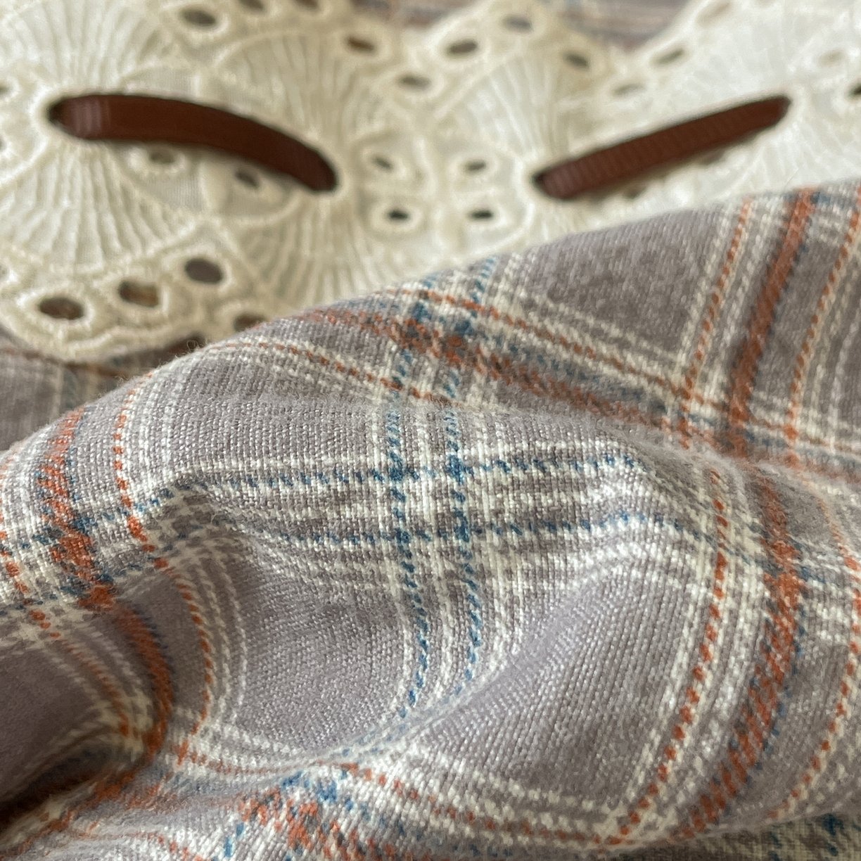 91家纺网 家纺一手货源 找家纺 韩后家纺 2025新款木棉印花四件套 艾格-灰