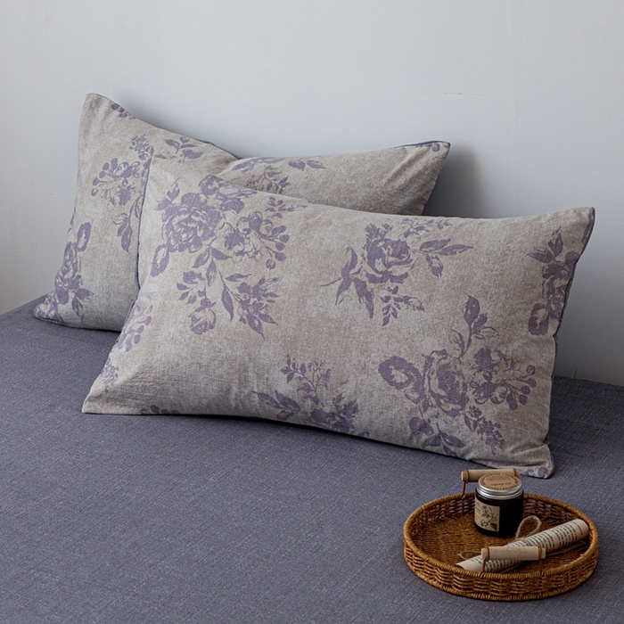 91家纺网 家纺一手货源 找家纺 （总）芯贝儿 2025秋冬新品加厚原麻复古风亚麻皱皱双层纱水洗m四件套