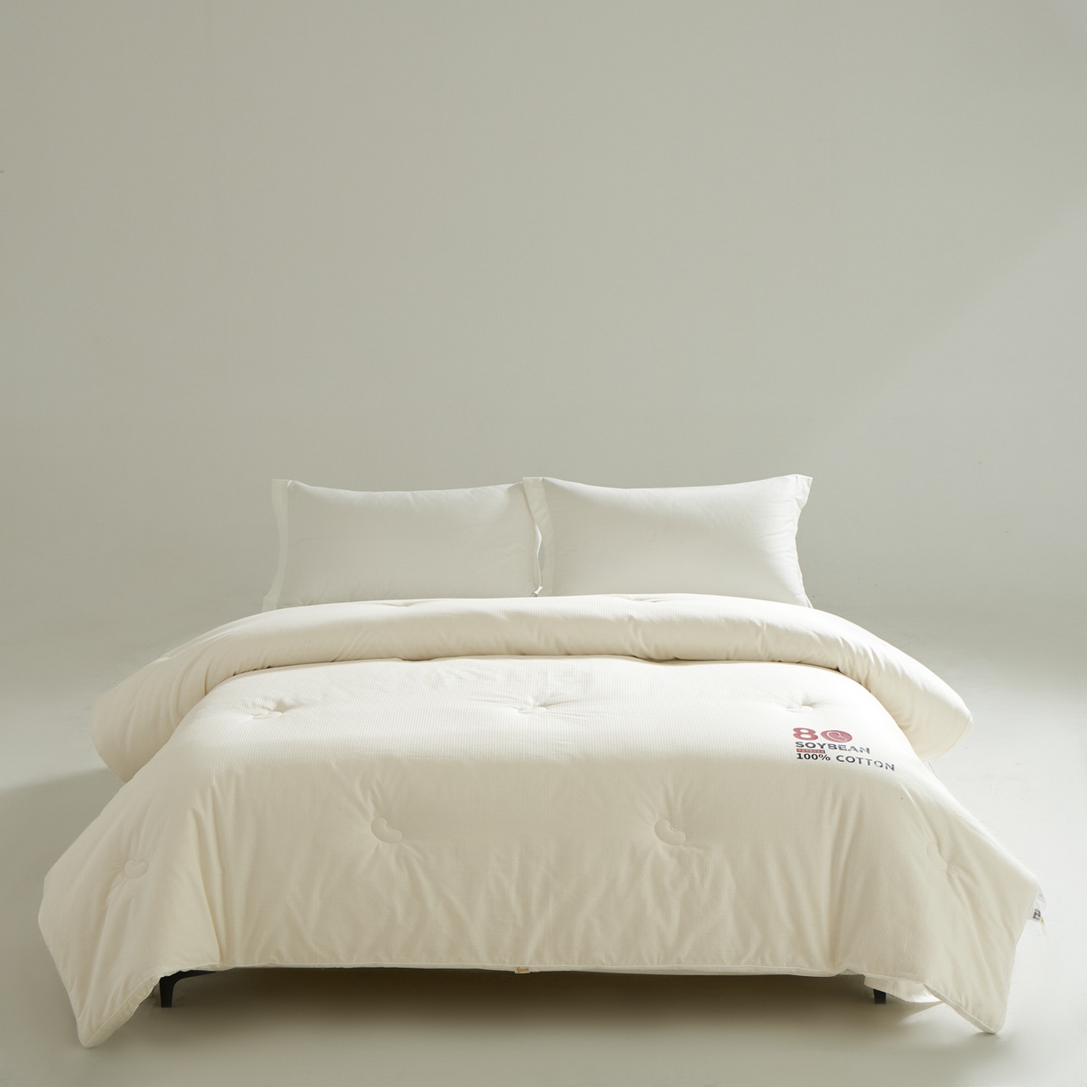 91家纺网 家纺一手货源 找家纺 （总）纪梵茜 2025新款李官奇正品授权80%大豆被全棉纯棉大豆被子被芯全棉冬被-格伦