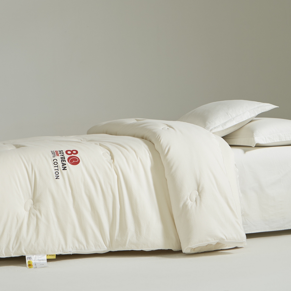 91家纺网 家纺一手货源 找家纺 （总）纪梵茜 2025新款李官奇正品授权80%大豆被全棉纯棉大豆被子被芯全棉冬被-格伦