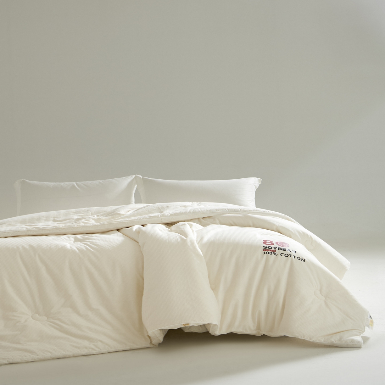 91家纺网 家纺一手货源 找家纺 （总）纪梵茜 2025新款李官奇正品授权80%大豆被全棉纯棉大豆被子被芯全棉冬被-格伦