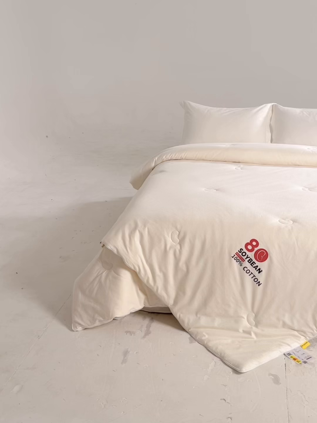 91家纺网 家纺一手货源 找家纺 （总）纪梵茜 2025新款李官奇正品授权80%大豆被子全棉纯棉拉链子母被双胎二合一冬被-格伦