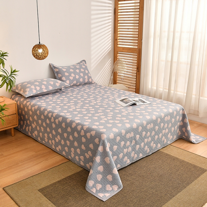 91家纺网 家纺一手货源 找家纺 梦洋家纺 2025新款全棉四层纱多能盖毯毛巾被空调夏被床盖款盖毯 一见倾心