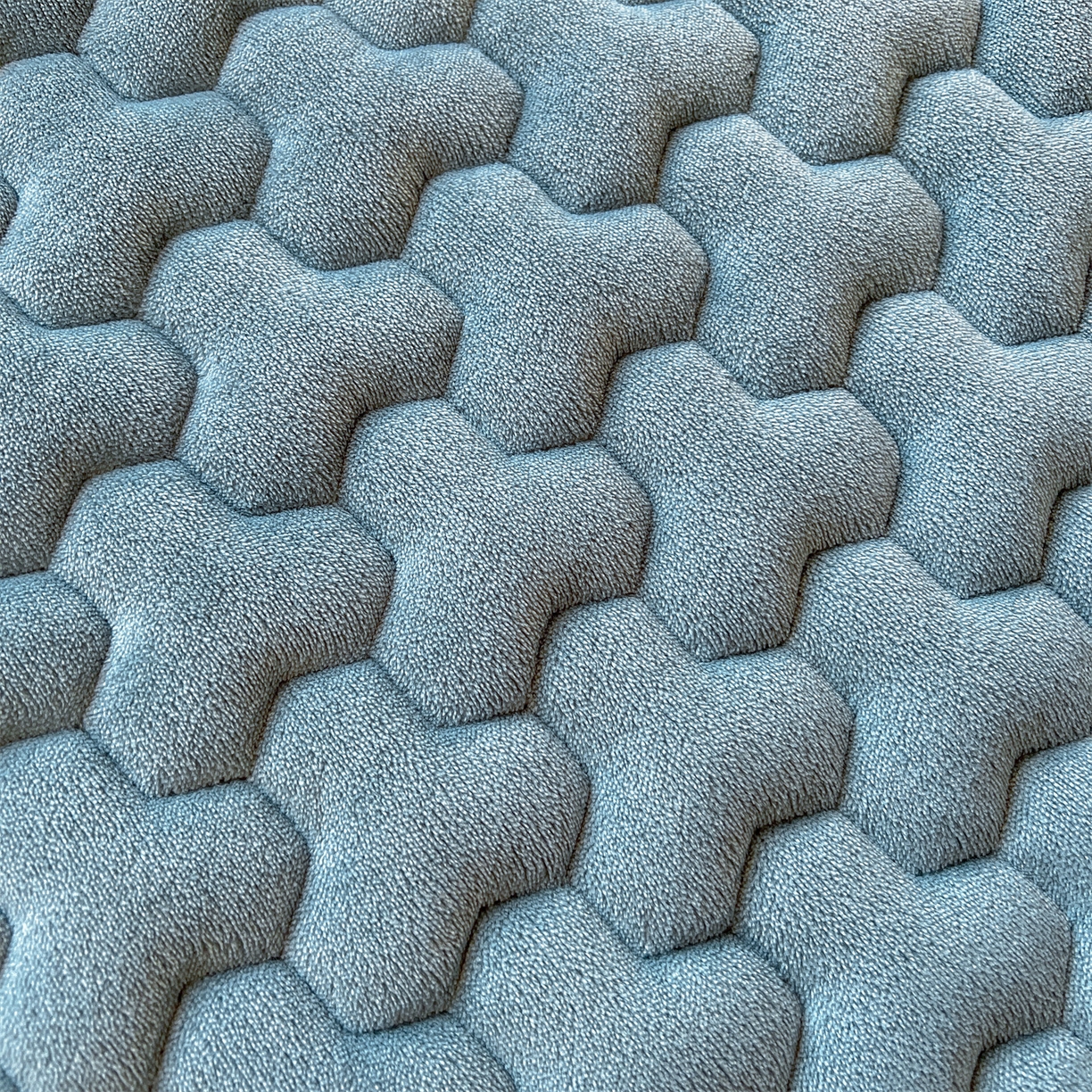 91家纺网 家纺一手货源 找家纺 雯豆 2025冬季新品牛奶绒夹棉床笠大学生床垫保护套纯色素色床罩牛奶绒夹棉床笠-碧海蓝