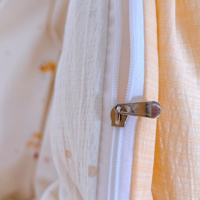 91家纺网 家纺一手货源 找家纺 玉海棠家纺 2025新款云感双层纱提花学生宿舍三件套上下铺三件套 动物狂欢会米