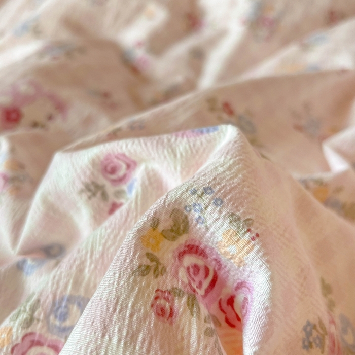 91家纺网 家纺一手货源 找家纺 玉海棠家纺 2025新款云感双层纱提花学生宿舍三件套上下铺三件套 花园小猫