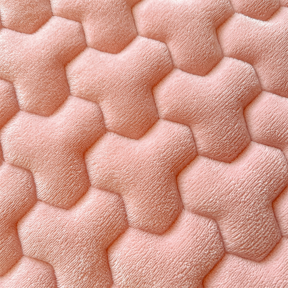 91家纺网 家纺一手货源 找家纺 雯豆 2025冬季新品牛奶绒夹棉床笠大学生床垫保护套纯色素色床罩牛奶绒夹棉床笠-格调粉