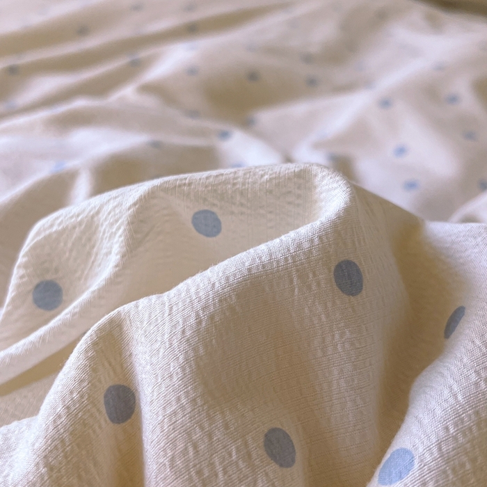 91家纺网 家纺一手货源 找家纺 玉海棠家纺 2025新款云感双层纱提花学生宿舍三件套上下铺三件套 小确幸