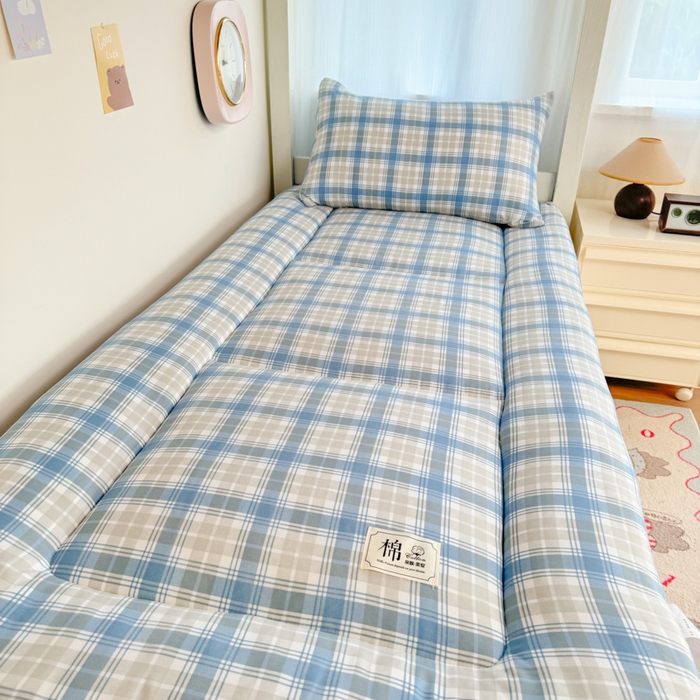 91家纺网 家纺一手货源 找家纺 （总）美宜家 2025新款无印风学生棉花床垫母婴类新疆棉花床垫子软垫家用宿舍床褥垫被单双人出租屋铺底