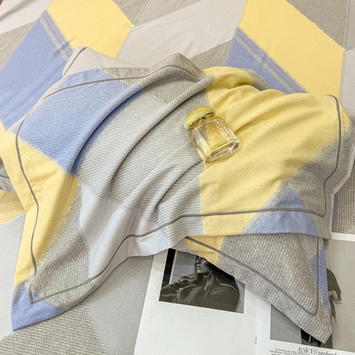 91家纺网 家纺一手货源 找家纺 凌鼎 2025新款喷气加厚磨毛四件套系列1莫里特灰