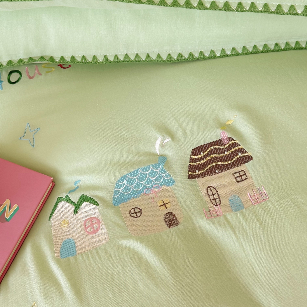 91家纺网 家纺一手货源 找家纺 （总）西西家居 2025新款A类面料超柔有氧双层纱全棉纯棉四件套