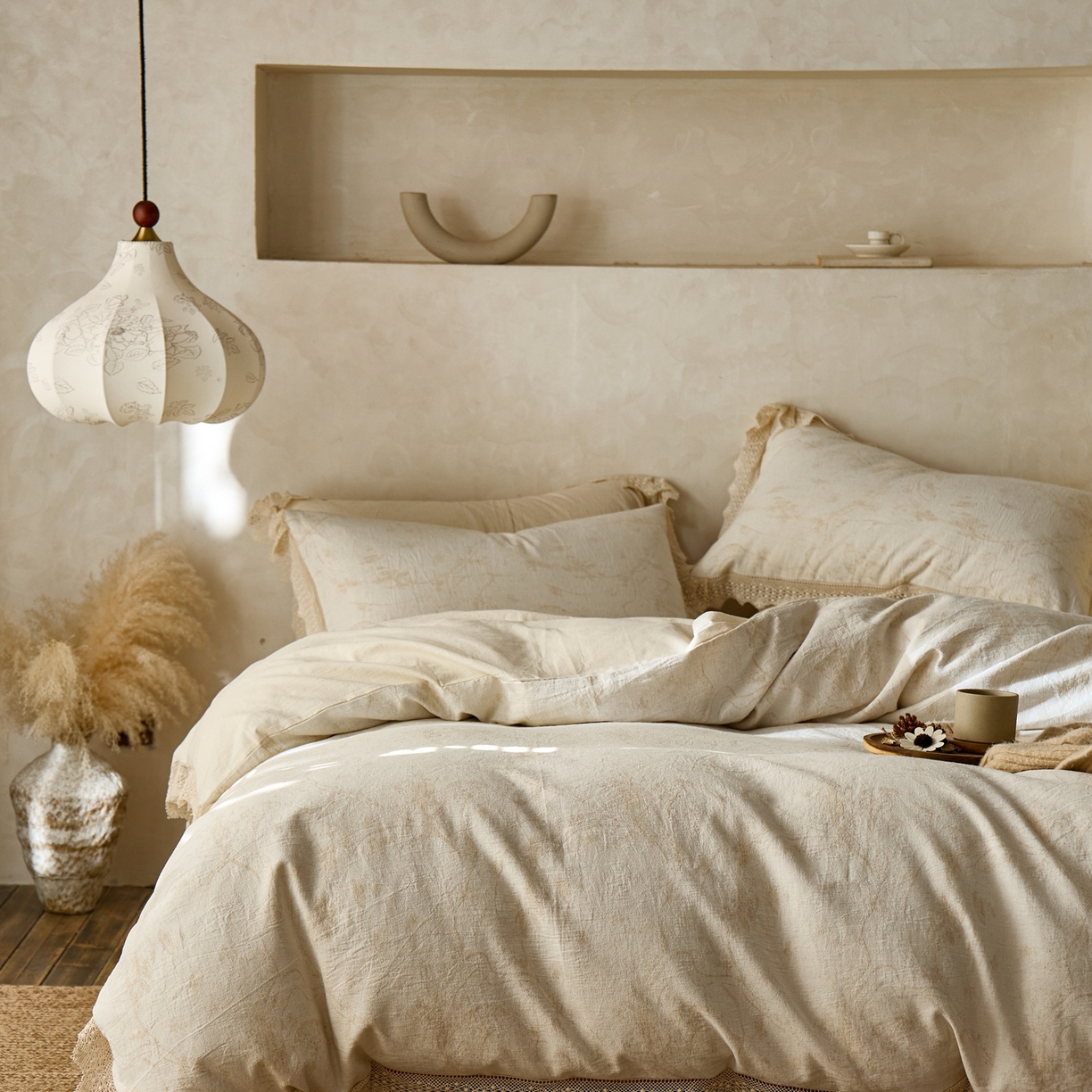 91家纺网 家纺一手货源 找家纺 （总）安莱生活2025新款棉麻高端系列四件套