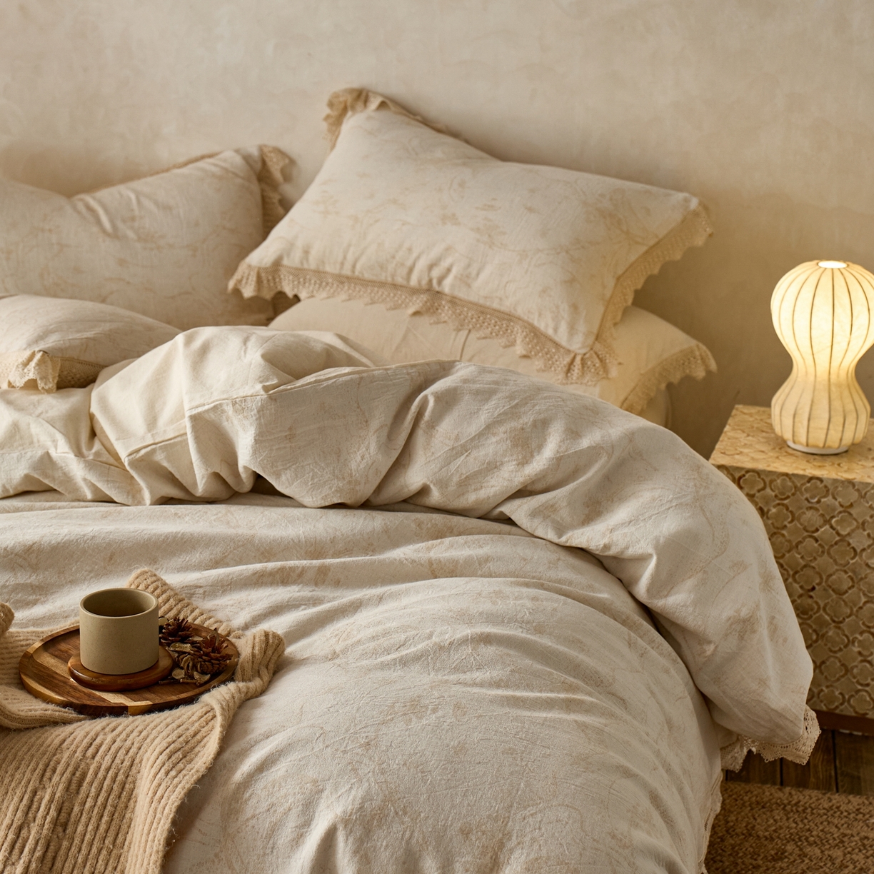 91家纺网 家纺一手货源 找家纺 （总）安莱生活2025新款棉麻高端系列四件套