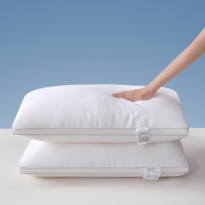 91家纺网 家纺一手货源 找家纺 （总）优承佳生活馆（床垫） 2025新款亲肤棉高弹羽丝棉枕 枕头枕芯