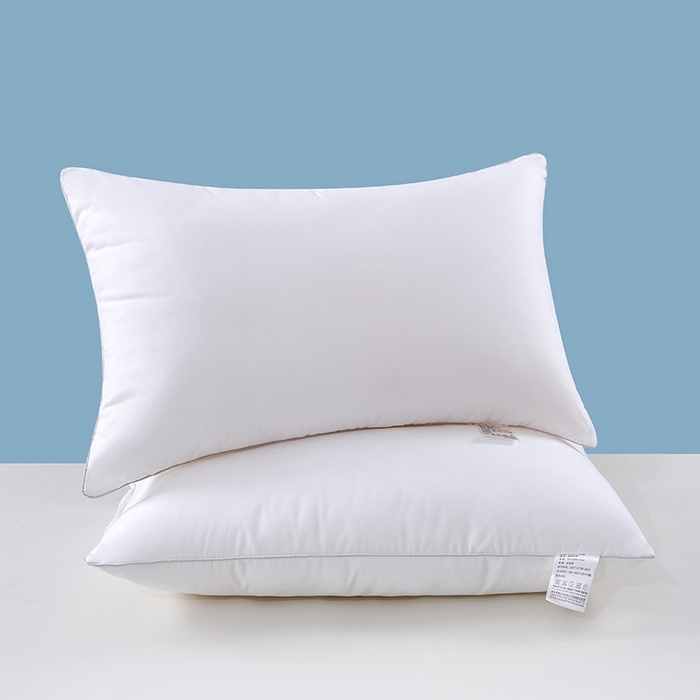 91家纺网 家纺一手货源 找家纺 优承佳生活馆（床垫） 2025新款亲肤棉高弹羽丝棉枕 枕头枕芯 单边款