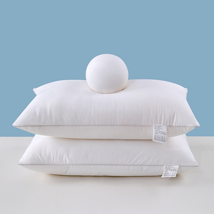 91家纺网 家纺一手货源 找家纺 优承佳生活馆（床垫） 2025新款亲肤棉高弹羽丝棉枕 枕头枕芯 单边款