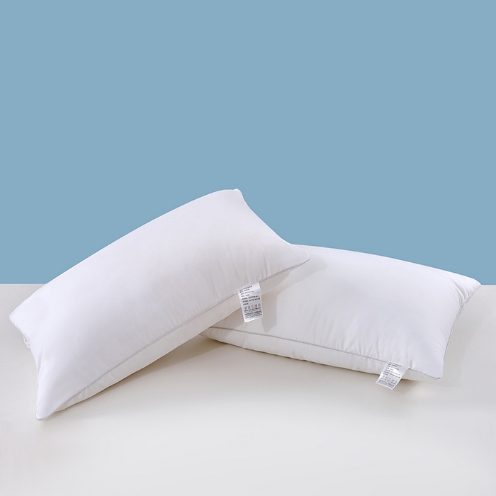 91家纺网 家纺一手货源 找家纺 优承佳生活馆（床垫） 2025新款亲肤棉高弹羽丝棉枕 枕头枕芯 单边款