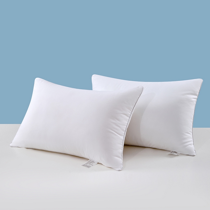 91家纺网 家纺一手货源 找家纺 优承佳生活馆（床垫） 2025新款亲肤棉高弹羽丝棉枕 枕头枕芯 单边款