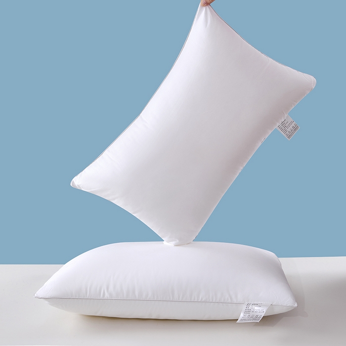 91家纺网 家纺一手货源 找家纺 优承佳生活馆（床垫） 2025新款亲肤棉高弹羽丝棉枕 枕头枕芯 单边款