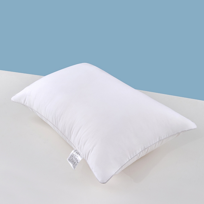 91家纺网 家纺一手货源 找家纺 优承佳生活馆（床垫） 2025新款亲肤棉高弹羽丝棉枕 枕头枕芯 单边款