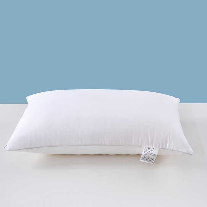 91家纺网 家纺一手货源 找家纺 优承佳生活馆（床垫） 2025新款亲肤棉高弹羽丝棉枕 枕头枕芯 单边款