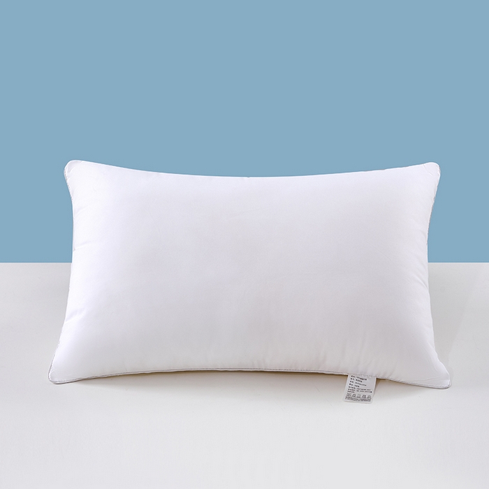 91家纺网 家纺一手货源 找家纺 优承佳生活馆（床垫） 2025新款亲肤棉高弹羽丝棉枕 枕头枕芯 单边款