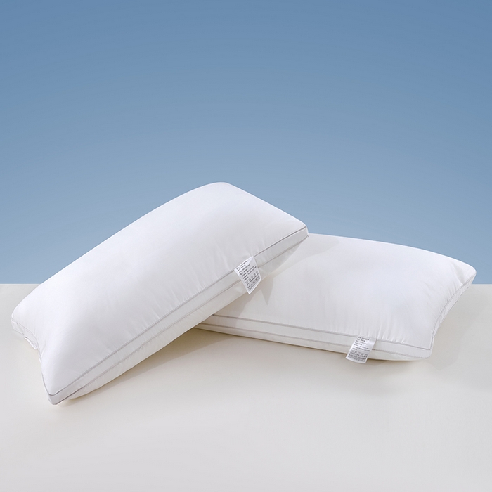 91家纺网 家纺一手货源 找家纺 优承佳生活馆（床垫） 2025新款亲肤棉高弹羽丝棉枕 枕头枕芯 立体款