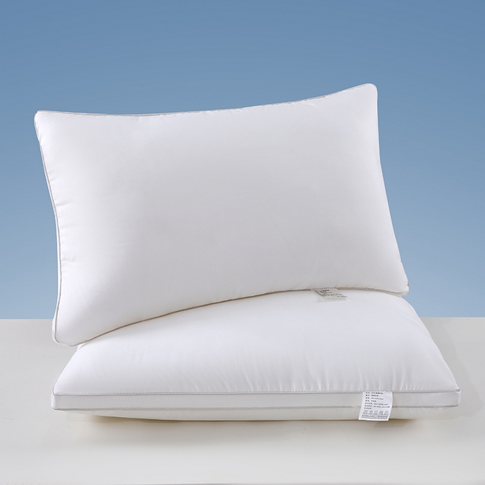 91家纺网 家纺一手货源 找家纺 优承佳生活馆（床垫） 2025新款亲肤棉高弹羽丝棉枕 枕头枕芯 立体款