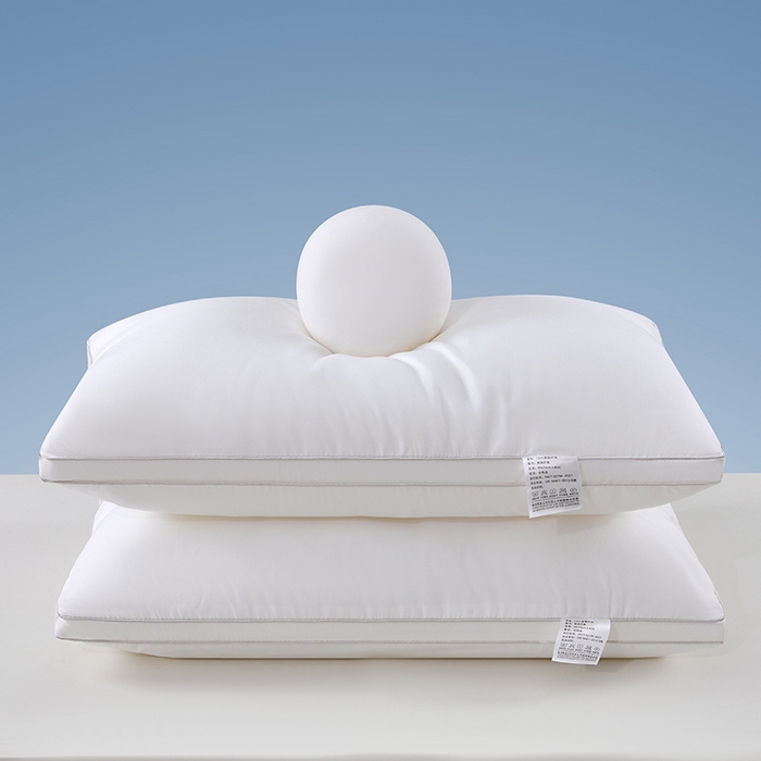 91家纺网 家纺一手货源 找家纺 优承佳生活馆（床垫） 2025新款亲肤棉高弹羽丝棉枕 枕头枕芯 立体款