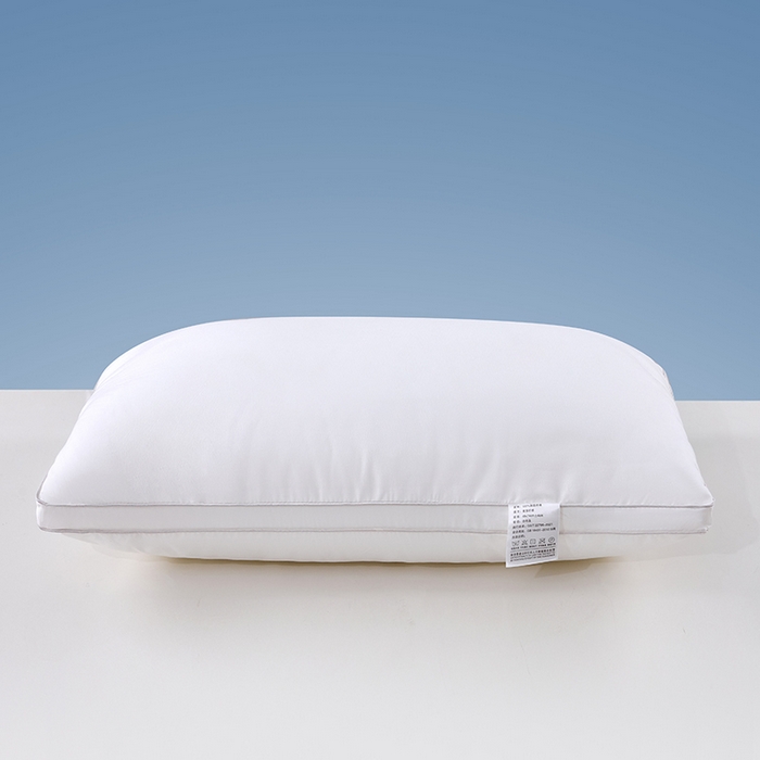 91家纺网 家纺一手货源 找家纺 优承佳生活馆（床垫） 2025新款亲肤棉高弹羽丝棉枕 枕头枕芯 立体款