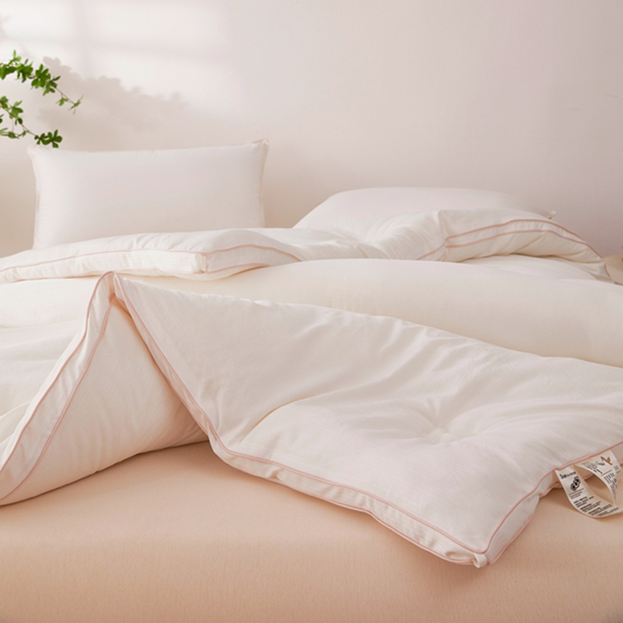 91家纺网 家纺一手货源 找家纺 （总）晚悠家纺 2025新款A类提花云感睡眠立体大豆被子被芯