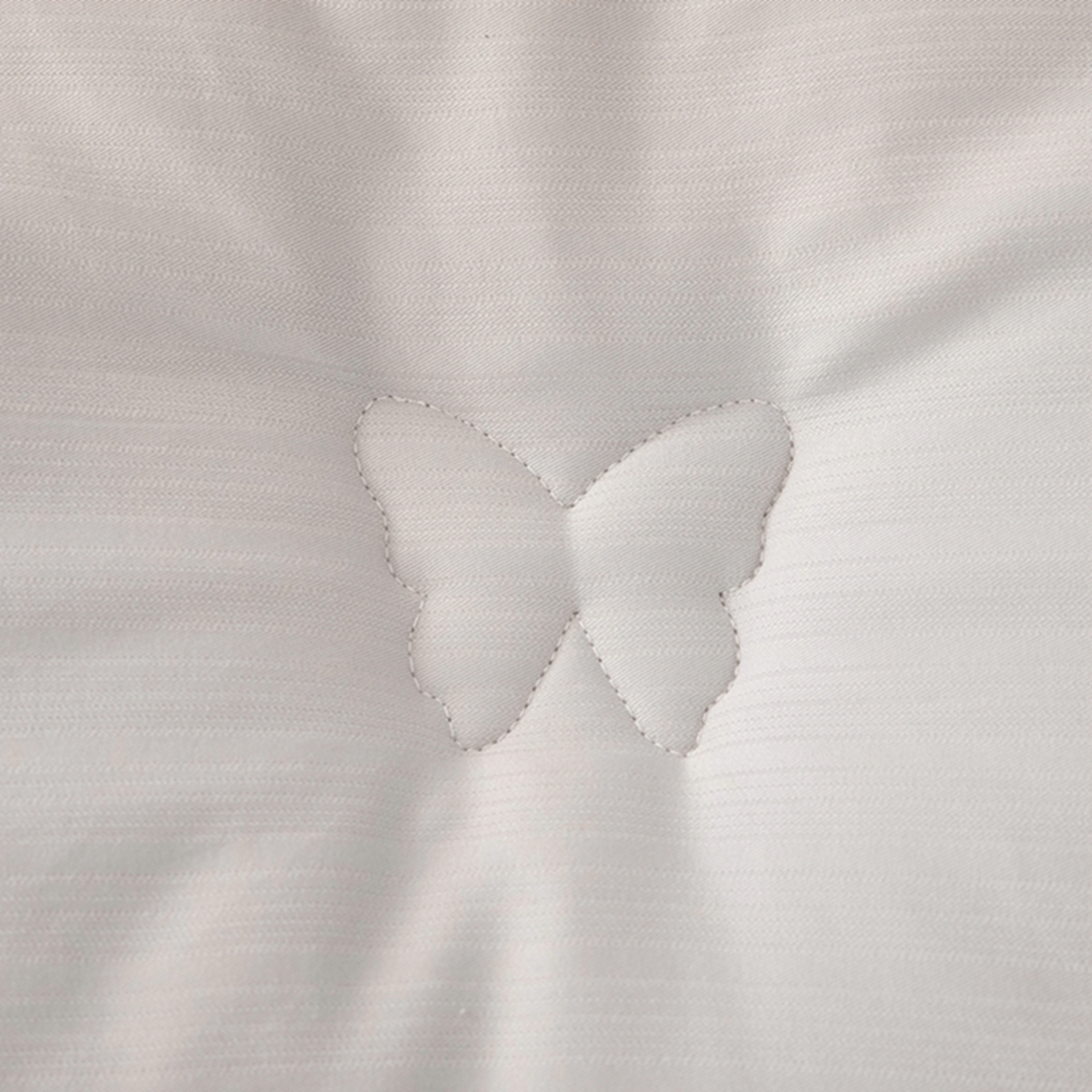 91家纺网 家纺一手货源 找家纺 晚悠家纺 2025新款A类提花云感睡眠立体大豆被子被芯 米灰