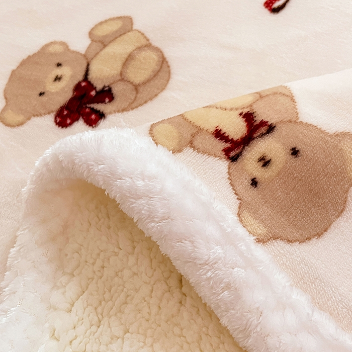 91家纺网 家纺一手货源 找家纺 （总）锦润家纺 2025年新款牛奶绒羊羔绒AB版包边毛毯