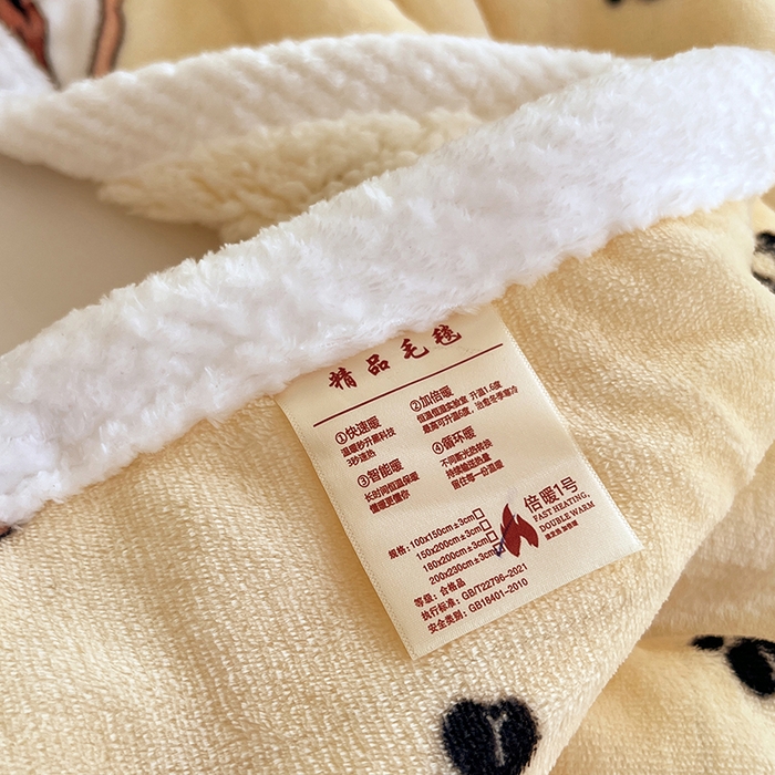 91家纺网 家纺一手货源 找家纺 锦润家纺 2025年新款牛奶绒羊羔绒AB版包边毛毯公主女孩