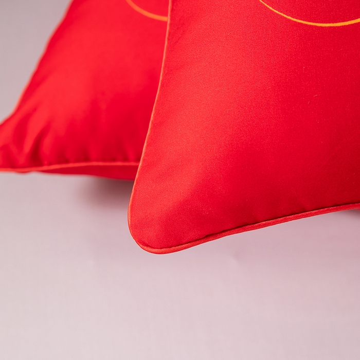 91家纺网 家纺一手货源 找家纺 （总）2025新款跑量款便宜特价磨毛大红婚庆抱枕方垫芯单人枕头枕芯