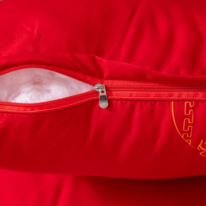 91家纺网 家纺一手货源 找家纺 （总）2025新款跑量款便宜特价磨毛大红婚庆抱枕方垫芯单人枕头枕芯