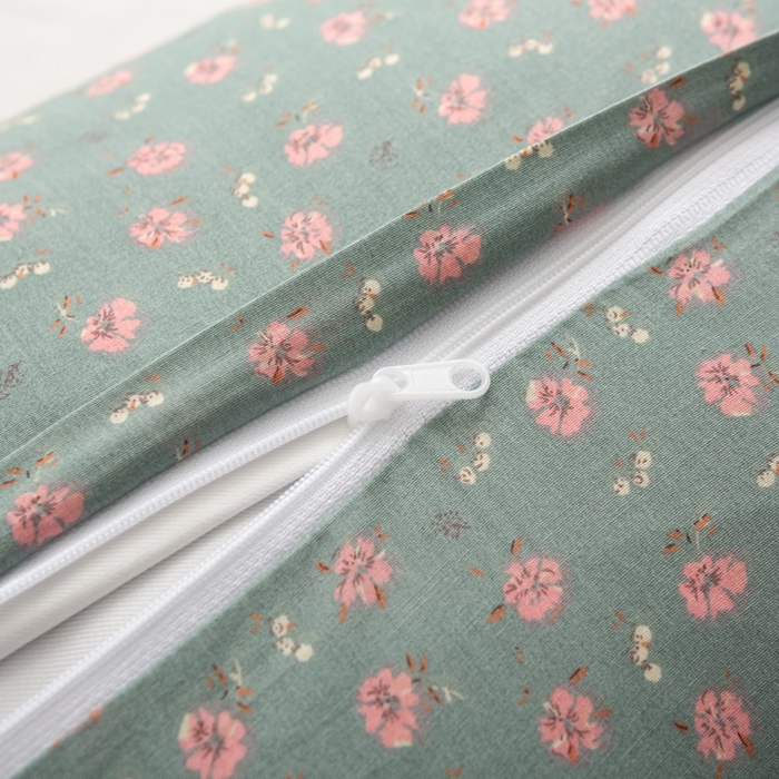 91家纺网 家纺一手货源 找家纺 萌番宝 2025新款春夏新款慵懒觉觉猫卡通荞麦枕 氧绿色