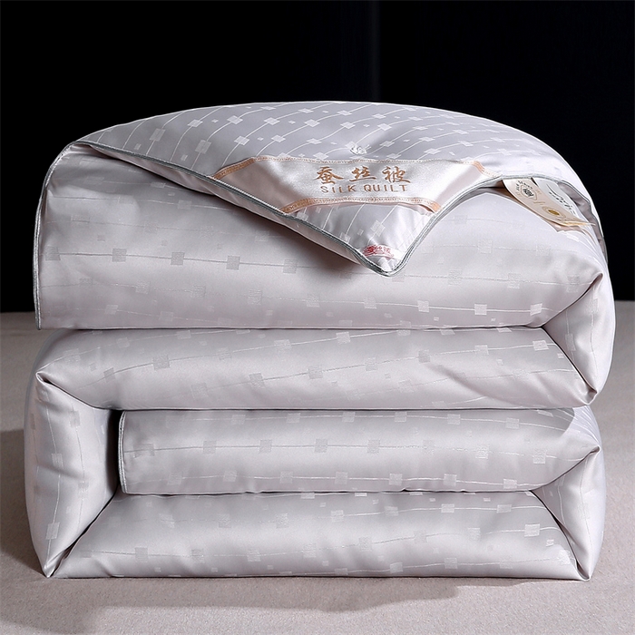 91家纺网 家纺一手货源 找家纺 （总）恒鑫家纺 2025新款提花蚕丝被